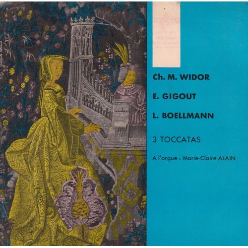 Pièces Populaires Pour Orgue Toccata Extraite De La Symphonie N°5 Op. 42 (Widor)  Extraite De La Suite Gothique (Boëllmann)  Toccata
