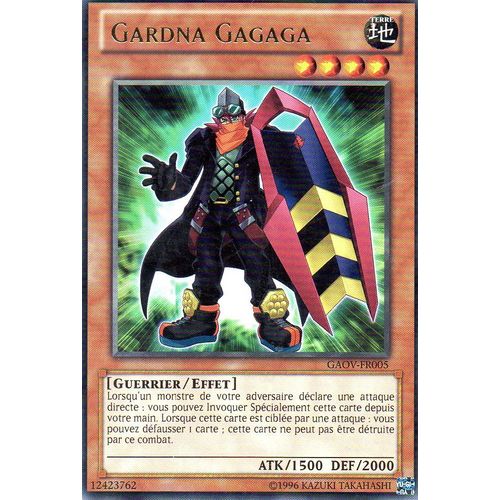 3x -  Gardna Gagaga  -  Gaov-Fr005  -  Rare -  1ere Edition