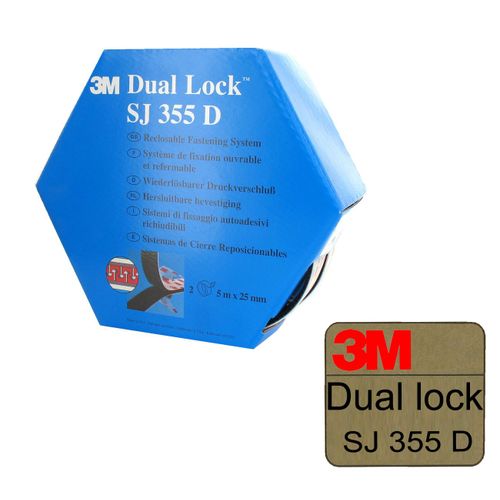 Ruban adhésif acrylique VHB 3M Dual Lock SJ355D