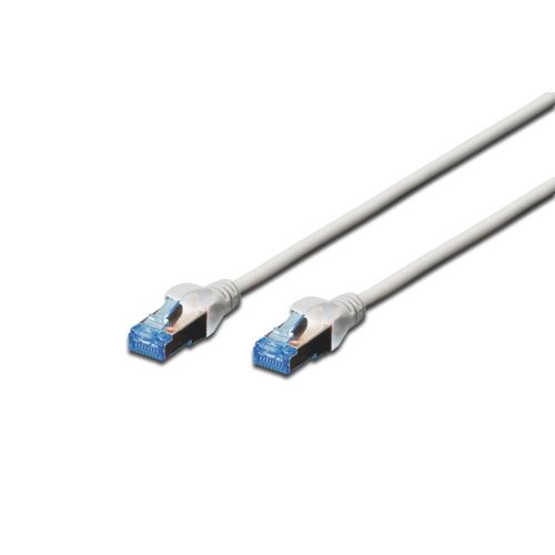 DIGITUS Ecoline - Cordon de raccordement - RJ-45 (M) pour RJ-45 (M) - 3 m - SFTP - CAT 5e - gris