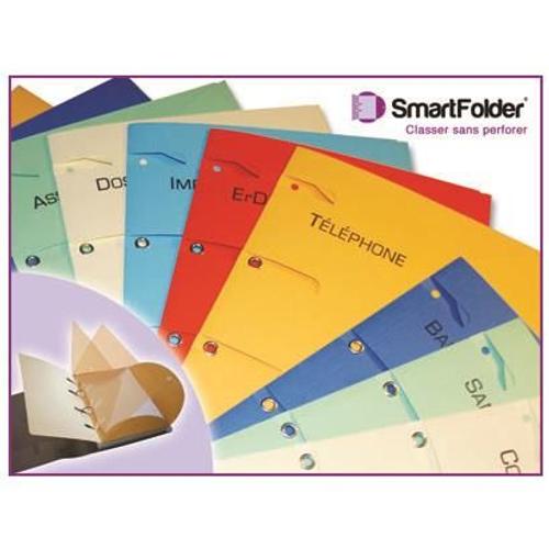 Smartfolder 1x Chemise  De Classement Pré Imprimée " Téléphone " Coloris Variable