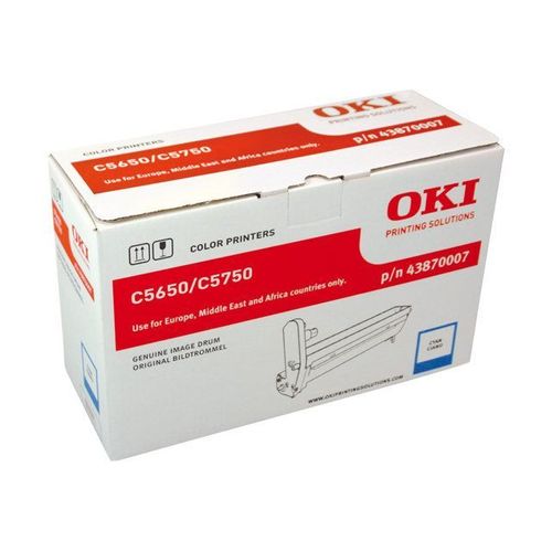 Kit tambour Cyan OKI pour C5650dn, 5650n, 5750dn, 5750n