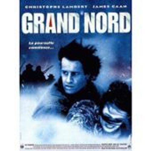 Grand Nord - Nils Gaup - Christophe Lambert - James Caan - Affiche De Cinéma Pliée 120x160 Cm