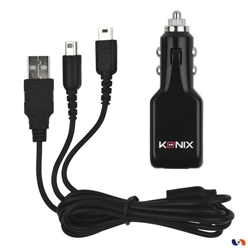 Konix Car Adaptor / Dsi - Dsi Xl - Ds Lite - 3ds