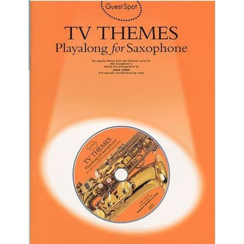 Tv Themes Playalong For Saxophone (Partitions + Cd)