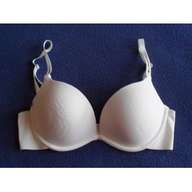 Soutien-Gorge Push Up. Blanc. Tex. 85c
