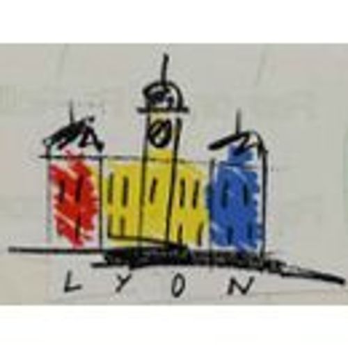 Autocollant Lyon