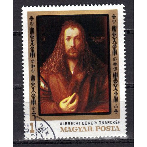 Hongrie 1979 : Autoportrait D'albrecht Dürer - Timbre Oblitéré
