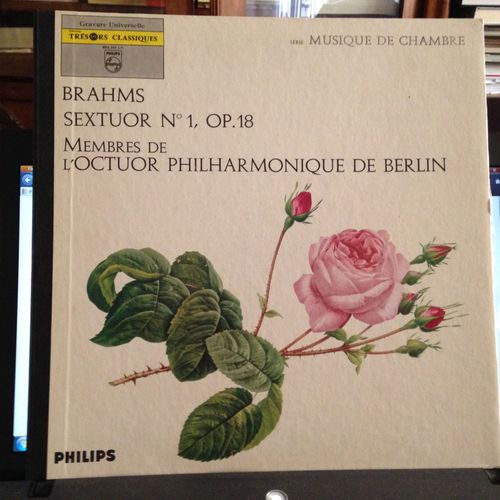 Johannes Brahms: Sextuor À Cordes N° 1 En Si Bémol Majeur Op 18 ( Streichsextett Nr 1 B Dur - String Sextet)