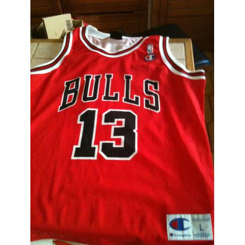 Maillot Chicago Bulls Joakim Noah Numéro 13 Champion Usa Taille L