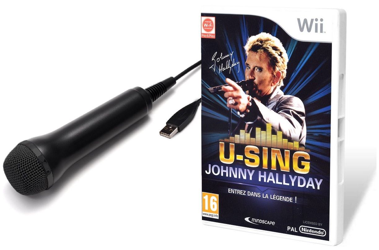 U-Sing Johnny Halliday + 1 Micro - Wii