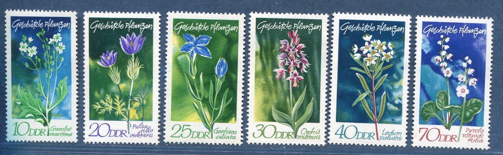 Allemagne D D R Année 1970 N° 1255 1256 1257 1258 1259 1260 Neufs**...