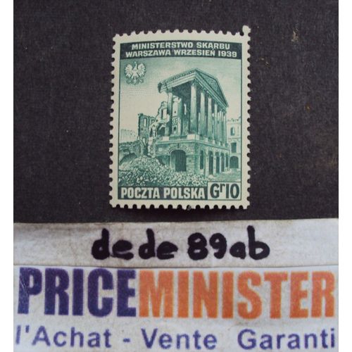 Pologne.. 10 Gr Poczta Polska . Gouvernement En Exil 1941 . Neuf.