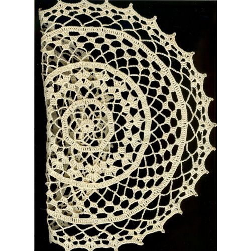 Napperon Crochet 30 Cm De Diamètre