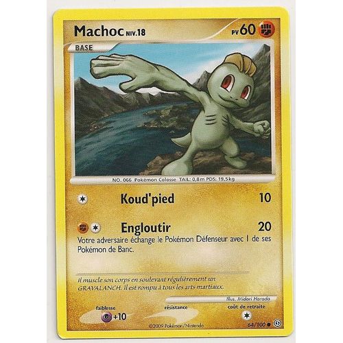 Machoc - #066 - 60 Pv - Diamant Et Perle - Tempête - 064/100 - Commune