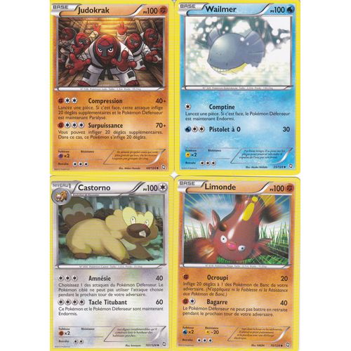 4 Cartes Pokemon A 100 Pv - Dragons Exaltes - Version Francaise -