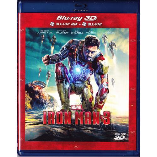 Iron Man 3 - Blu-Ray 3d + Blu-Ray 2d