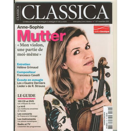 Classica 137 : Anne-Sophie Mutter