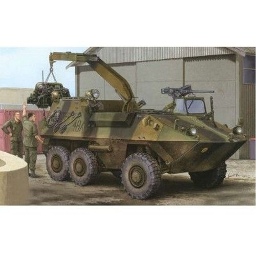 Maquette Véhicule Militaire : Husky 6x6 Apc Armée Canadienne-Trumpeter