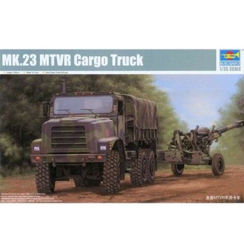 Maquette Us Mtvr Camion Cargo-Trumpeter