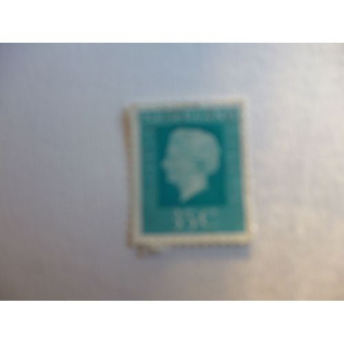 Timbre  "Nederland :La Reine Juliana 35 C."