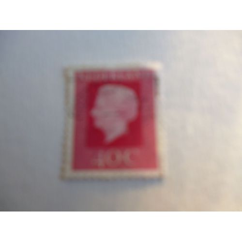 Timbre "Nederland La Reine Juliana  40 C".