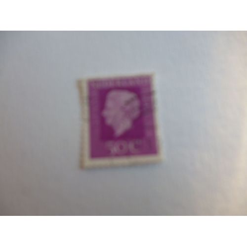 Timbre "Nederland :La Reine Juliana 50 C."