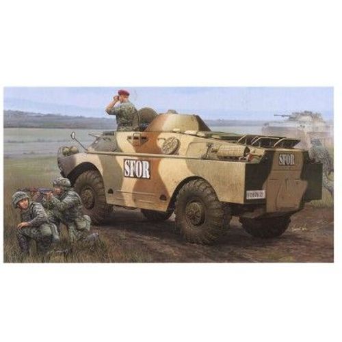 Maquette Véhicule Blindé Soviétique Brdm-2-Trumpeter