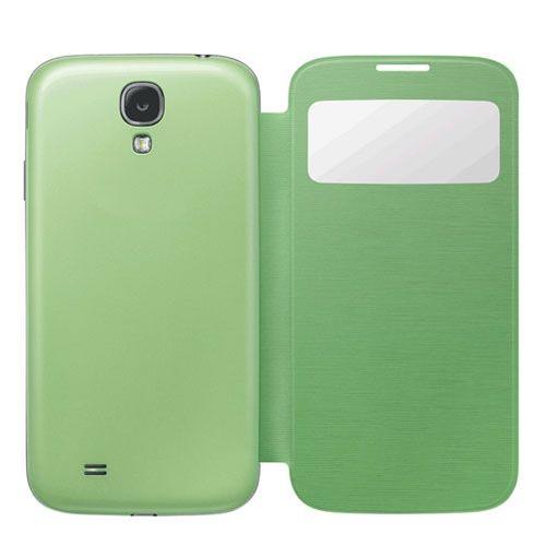 Etui Lateral S View Pour Samsung Galaxy S4 - Vert