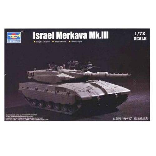 Maquette Char De Combat Principal Israélien Merkava Mk.Iii-Trumpeter