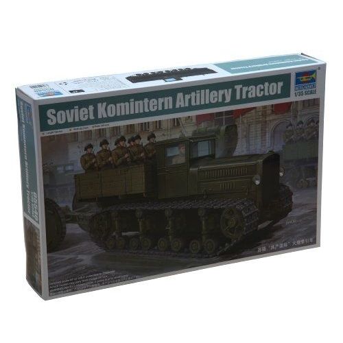 Maquette Tracteur D'artillerie Soviétique Komintern 1942-Trumpeter