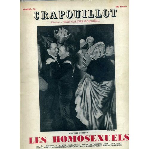 Crapouillot Hors-Série N° 30/1955 : Les Homosexuels