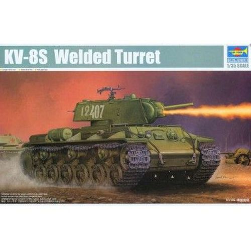 Maquette Char : Kv-8s Char Lourd Soviétique 1944-Trumpeter
