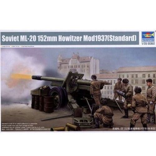 Maquette Canon Howitzer Soviétique Ml-20 152mm-Trumpeter