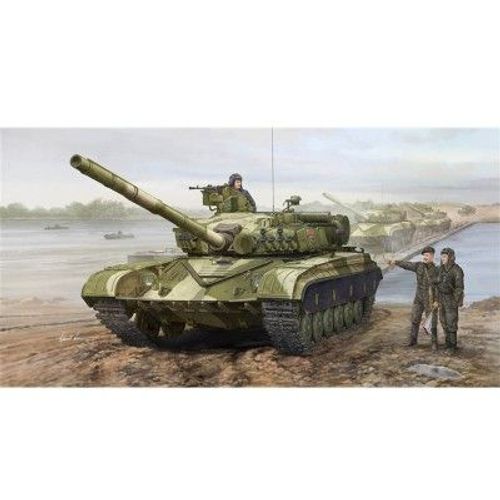 Maquette Char Moyen Soviétique T-64a Modèle 1981-Trumpeter