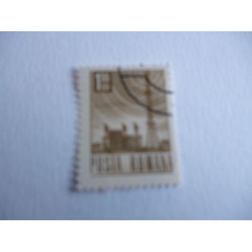 Lot De Deux Timbres "Posta Romana :Télécommunications".