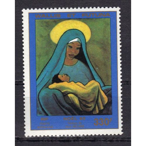 Wallis Et Futuna 1985 Poste Aerienne : Noël : Tableau : "La Vierge Et L'enfant" Par Jean Michon - Timbre 330 F. Neuf **