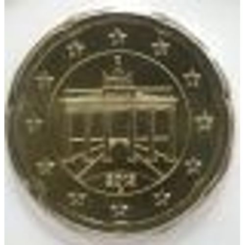 Allemagne 20 Cent 2013 A Tirage: 16.000.000 Piece Euro