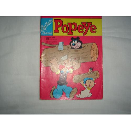 Capt'tain Présente Popeye  1970 N° 84