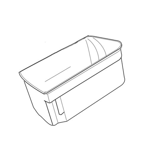 Bac à légumes - Réfrigérateur, congélateur (4397303600 BEKO)