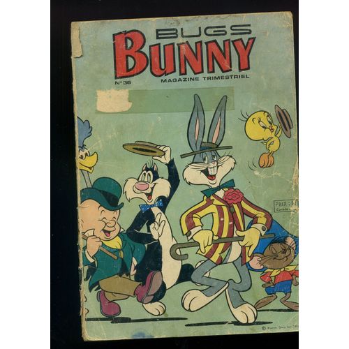 Bugs Bunny 36 Magazine Trimestriel
