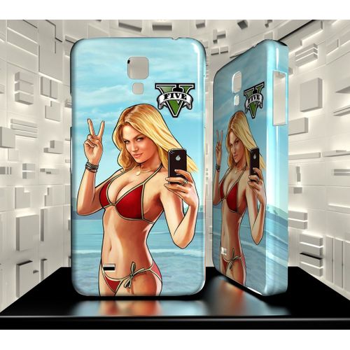 Coque Samsung Galaxy S4 Sgs04 009 026 002 Grand Theft Auto Gta 5 Video Game Case