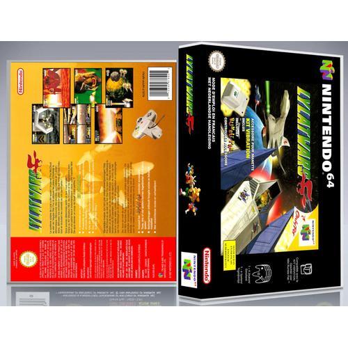 Boitier Du Jeu " Lylatwars ", Nintendo 64, Français. Hd. Sans Le Jeu.