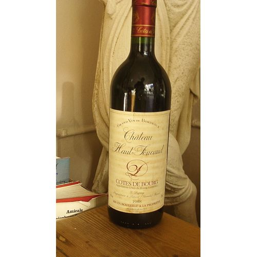 Château Haut-Foucaud - Côtes De Bourg - 1988 - Deux Bouteilles