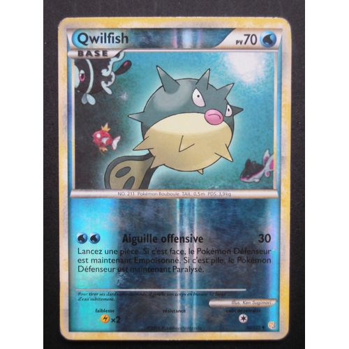 Reverse - 50/123 - Qwilfish - Pokémon - Hgss - Vf