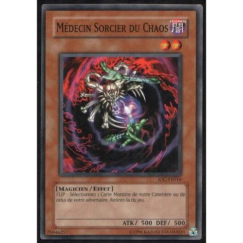 Yu-Gi-Oh! Invasion Des Tenebres Cartes À L'unité Commune Medecin Sorcier Du Chaos