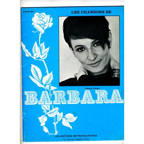 Les Chansons De Barbara Album N°1