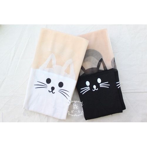Collants Bas Chaussettes Hautes Manga Tatouage Chat Blanc Moustache Queue Cosplay Animal Kawaii Elève Japonaise Extra-Mignon Drôle Boutique Déguisement À Paris