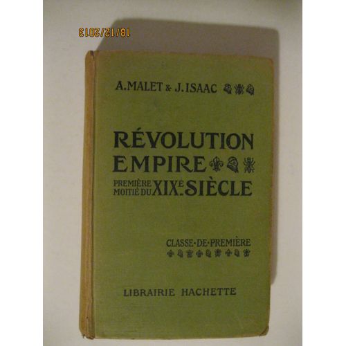 Revolution Empire Premiere Moitie Du Xix Eme Siecle