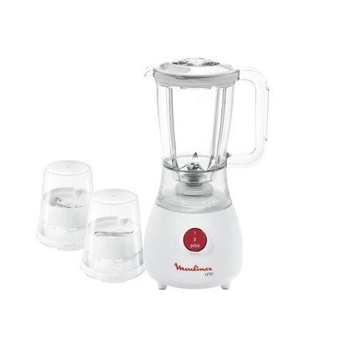 Moulinex Uno LM2221BM - Bol mixeur blender - 1.25 litres - 350 Watt - blanc